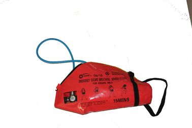 Cilindro de acero de la fibra de carbono del color rojo del dispositivo de respiración de la emergencia del bombero