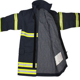 Color material del negro de la barrera termal de la correa de la fibra de Aramid del traje del bombero de Nomex